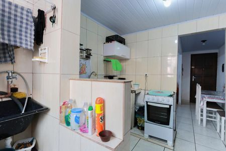 Apartamento à venda com 49m², 2 quartos e 1 vagaCozinha e Área de Serviço