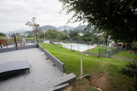 Vista da churrasqueira de apartamento para alugar com 2 quartos, 65m² em Freguesia (jacarepaguá), Rio de Janeiro