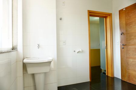 Área de Serviço de apartamento à venda com 4 quartos, 184m² em Santa Lúcia, Belo Horizonte