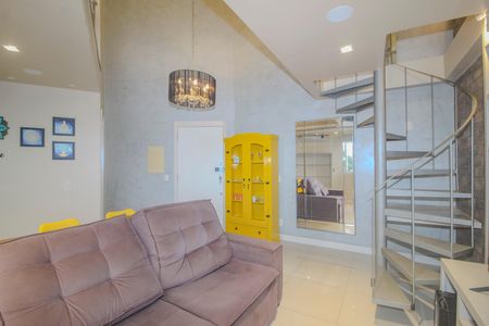 Sala de apartamento para alugar com 1 quarto, 64m² em Vila Ipiranga, Porto Alegre