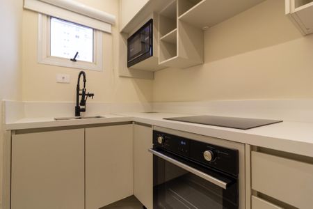 Cozinha de apartamento à venda com 1 quarto, 40m² em Jardim Paulista, São Paulo