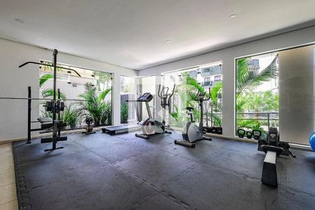 Área comum - Academia de apartamento para alugar com 1 quarto, 40m² em Jardim Paulista, São Paulo