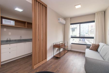Sala de apartamento à venda com 2 quartos, 60m² em Cidade Baixa, Porto Alegre