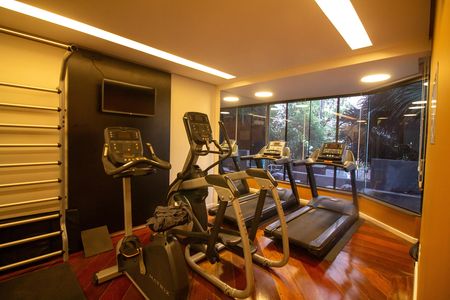 Apartamento à venda com 124m², 3 quartos e 2 vagasÁrea comum - Academia