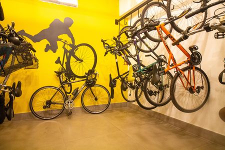 Apartamento à venda com 124m², 3 quartos e 2 vagasÁrea comum - Bicicletario