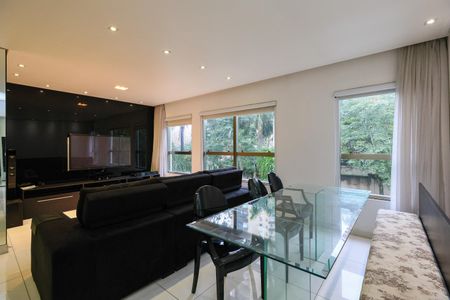Apartamento para alugar com 79m², 1 quarto e 1 vaga Apartamento para alugar com 79m², 1 quarto e 1 vagaSala