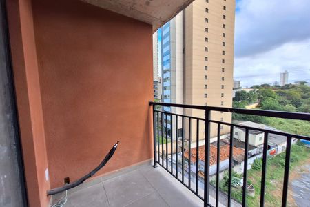 Vista da Sacada de apartamento à venda com 1 quarto, 44m² em Jardim, Santo André