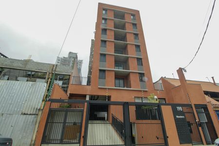 Apartamento à venda com 44m², 2 quartos e 1 vagaFachada do Prédio