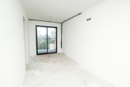 Sala de apartamento à venda com 2 quartos, 44m² em Jardim, Santo André