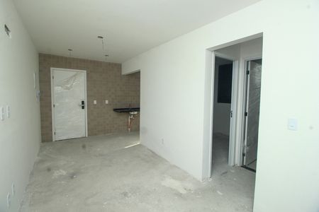 Sala de apartamento à venda com 2 quartos, 44m² em Jardim, Santo André