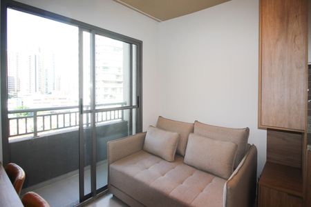 Sala de apartamento para alugar com 1 quarto, 26m² em Vila Nova Conceição, São Paulo