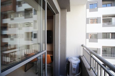 Varanda de apartamento para alugar com 1 quarto, 26m² em Vila Nova Conceição, São Paulo