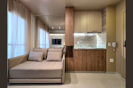 Apartamento para alugar com 26m², 1 quarto e sem vaga Apartamento para alugar com 26m², 1 quarto e sem vagaSala/Cozinha