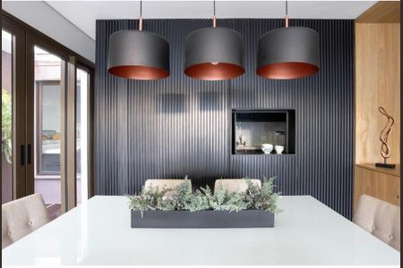 Sala de Jantar de casa de condomínio à venda com 4 quartos, 593m² em Brooklin Novo, São Paulo