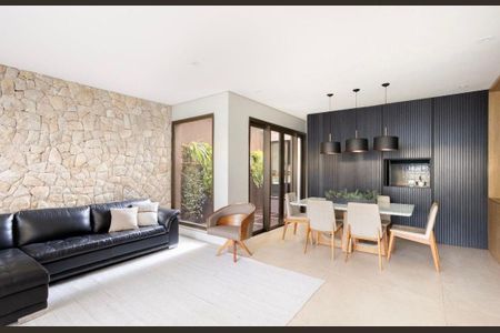 Sala de casa de condomínio à venda com 4 quartos, 593m² em Brooklin Novo, São Paulo