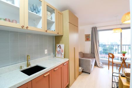 Studio de kitnet/studio à venda com 1 quarto, 24m² em Vila Cordeiro, São Paulo