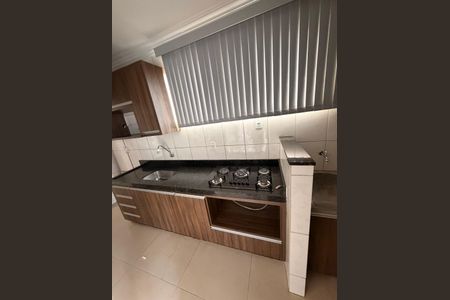 Cozinha de apartamento para alugar com 2 quartos, 72m² em Setor Pedro Ludovico, Goiânia