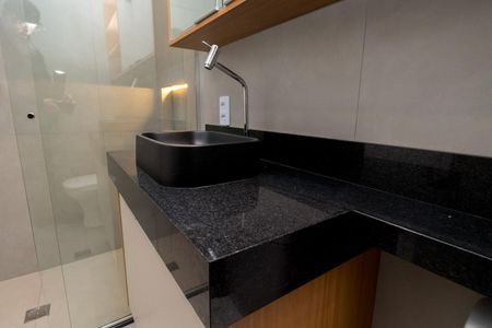 Studio para alugar com 23m², 1 quarto e sem vaga Studio para alugar com 23m², 1 quarto e sem vagaBanheiro