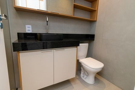 Studio para alugar com 23m², 1 quarto e sem vaga Studio para alugar com 23m², 1 quarto e sem vagaBanheiro