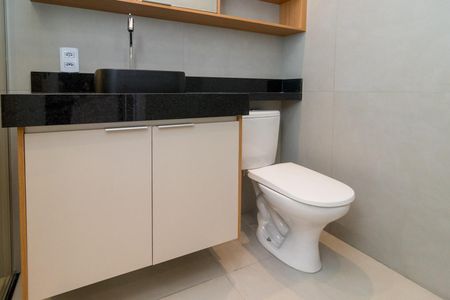 Studio para alugar com 23m², 1 quarto e sem vaga Studio para alugar com 23m², 1 quarto e sem vagaBanheiro