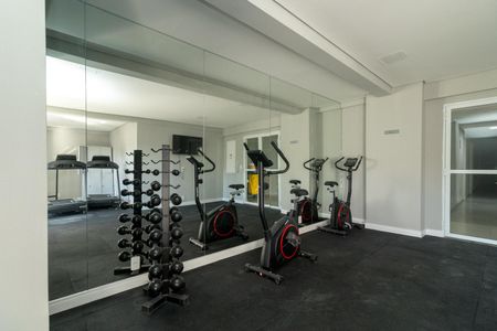 Studio para alugar com 23m², 1 quarto e sem vaga Studio para alugar com 23m², 1 quarto e sem vagaÁrea comum - Academia