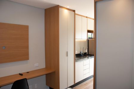 Studio para alugar com 23m², 1 quarto e sem vaga Studio para alugar com 23m², 1 quarto e sem vagaQuarto