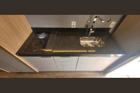 Studio para alugar com 23m², 1 quarto e sem vaga Studio para alugar com 23m², 1 quarto e sem vagaCozinha