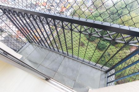 Varanda da Sala de apartamento para alugar com 2 quartos, 56m² em Vila Carmosina, São Paulo