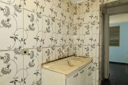 Cozinha de apartamento para alugar com 2 quartos, 43m² em Colônia (zona Leste), São Paulo