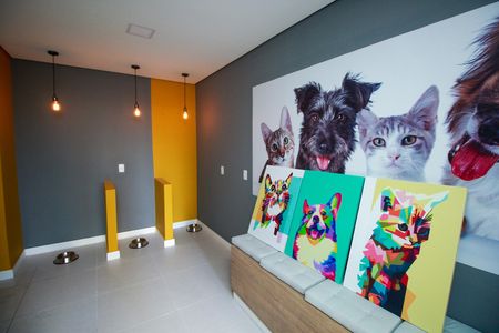 Espaço Pet de apartamento à venda com 2 quartos, 37m² em Jardim, Santo André