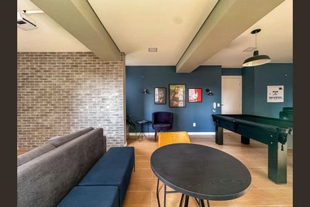 Salão de jogos de apartamento à venda com 2 quartos, 37m² em Jardim, Santo André
