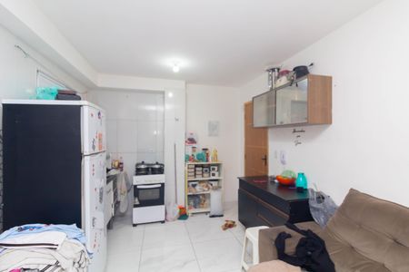 Sala/Cozinha de apartamento à venda com 2 quartos, 45m² em Cidade Antônio Estêvão de Carvalho, São Paulo