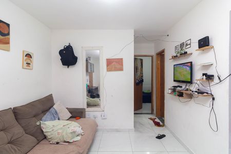 Sala/Cozinha de apartamento à venda com 2 quartos, 45m² em Cidade Antônio Estêvão de Carvalho, São Paulo