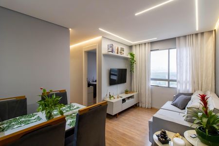 Sala de apartamento para alugar com 2 quartos, 48m² em Ponte Grande, Guarulhos