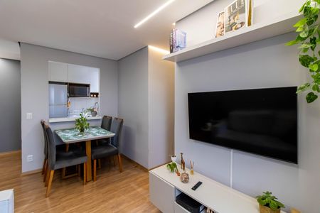 Sala de apartamento para alugar com 2 quartos, 48m² em Ponte Grande, Guarulhos