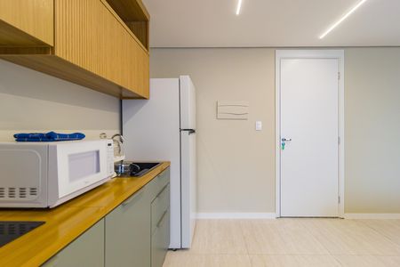 Studio à venda com 29m², 1 quarto e sem vaga Studio à venda com 29m², 1 quarto e sem vagaCozinha
