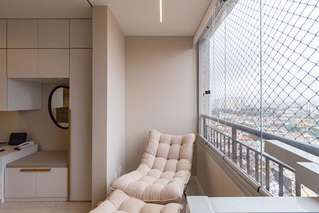 Varanda de kitnet/studio à venda com 1 quarto, 29m² em Mooca, São Paulo