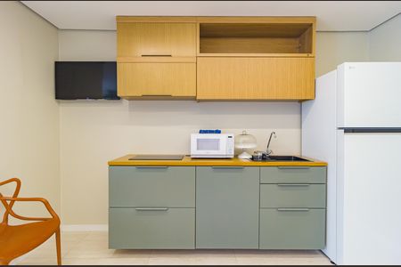 Studio à venda com 29m², 1 quarto e sem vaga Studio à venda com 29m², 1 quarto e sem vagaCozinha