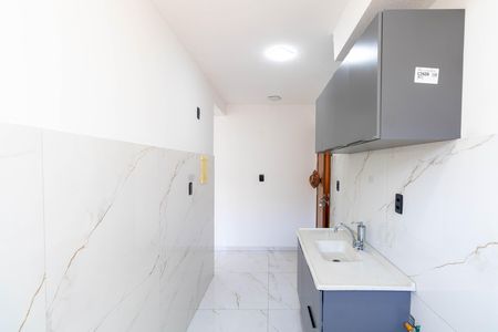 Apartamento para alugar com 43m², 2 quartos e sem vaga Apartamento para alugar com 43m², 2 quartos e sem vagaCozinha e Área de Serviço