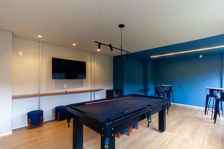Apartamento para alugar com 42m², 2 quartos e sem vaga Apartamento para alugar com 42m², 2 quartos e sem vagaSalão de jogos
