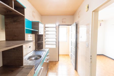 Cozinha de apartamento para alugar com 1 quarto, 42m² em Cristal, Porto Alegre