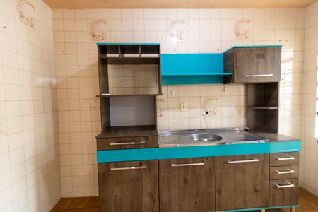Cozinha de apartamento para alugar com 1 quarto, 42m² em Cristal, Porto Alegre