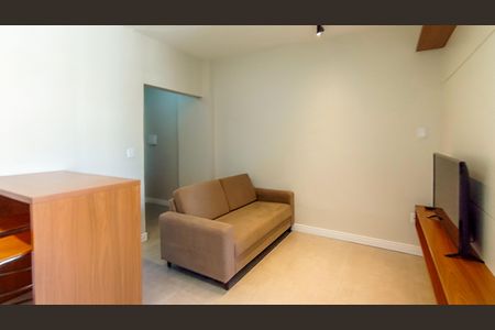 Sala  de apartamento à venda com 1 quarto, 36m² em Centro Histórico, Porto Alegre