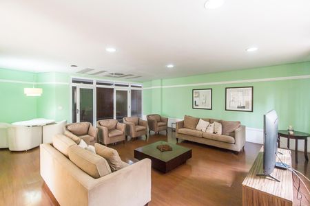 Apartamento para alugar com 119m², 2 quartos e 2 vagasHall social