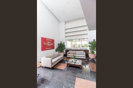 Apartamento para alugar com 119m², 2 quartos e 2 vagasHall social