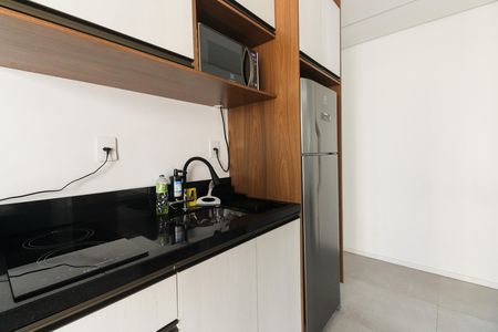 Studio - Cozinha  de kitnet/studio para alugar com 1 quarto, 34m² em Vila Gomes Cardim, São Paulo