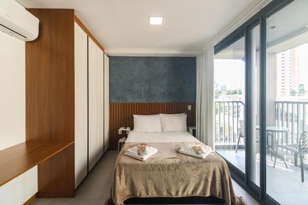 Studio - Quarto  de kitnet/studio para alugar com 1 quarto, 34m² em Vila Gomes Cardim, São Paulo