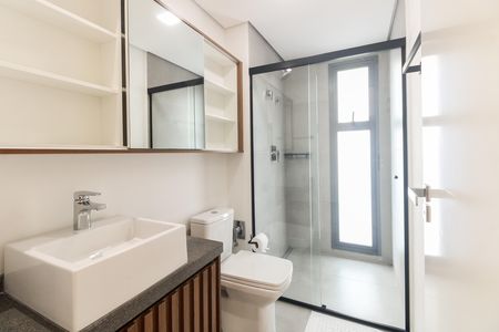 Studio para alugar com 34m², 1 quarto e sem vaga Studio para alugar com 34m², 1 quarto e sem vagaBanheiro