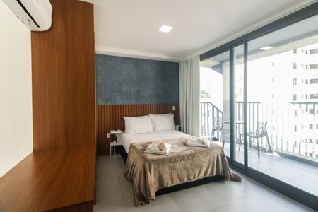 Studio - Quarto  de kitnet/studio para alugar com 1 quarto, 34m² em Vila Gomes Cardim, São Paulo