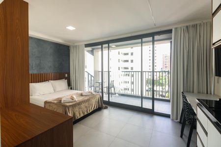 Studio - Quarto  de kitnet/studio para alugar com 1 quarto, 34m² em Vila Gomes Cardim, São Paulo